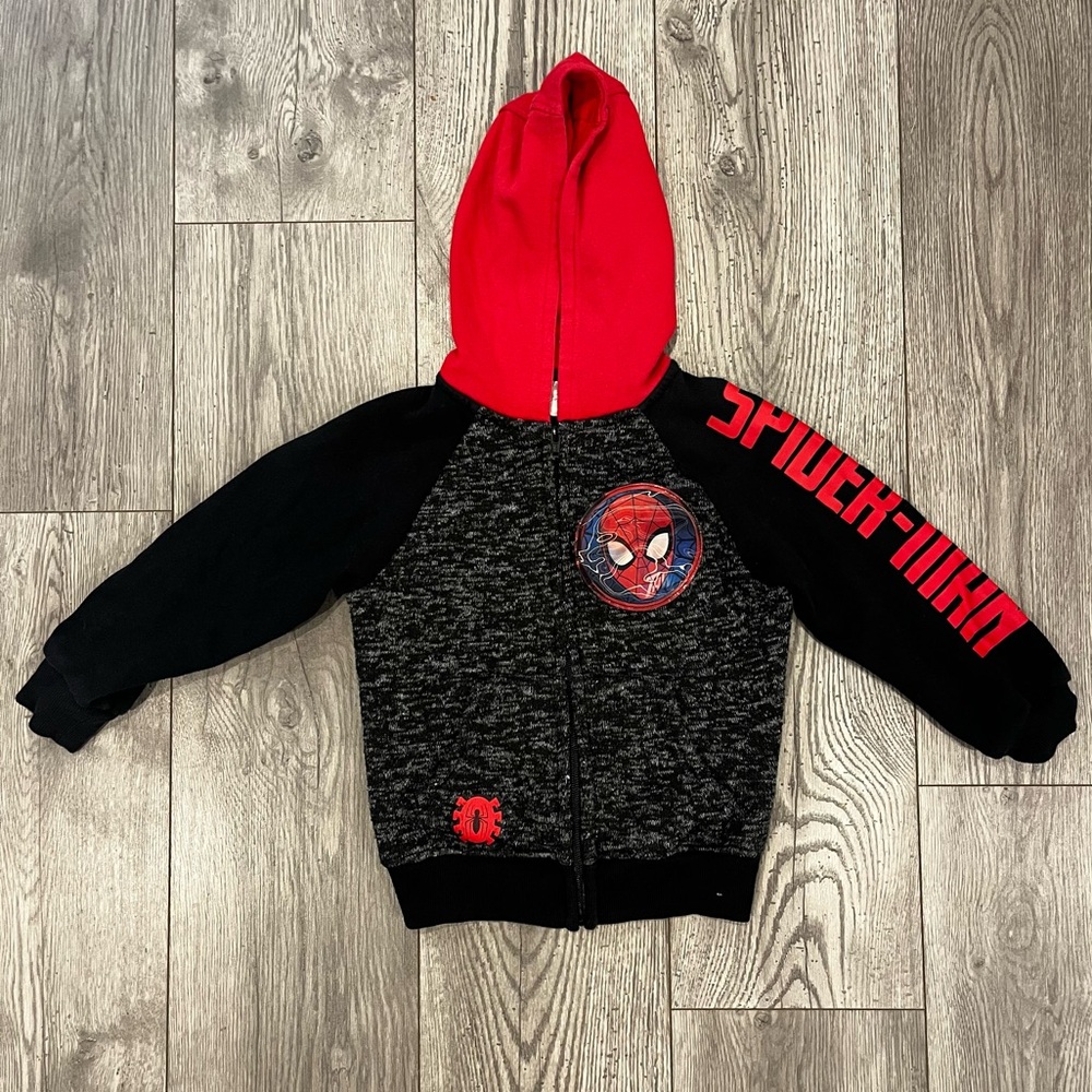 Marvel Spider-Man Toddler Zip-Up Hoodie Jacket
